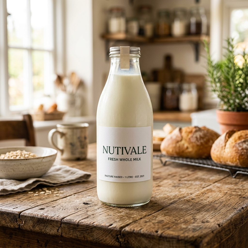 The Perfect Vanilla Milkshake