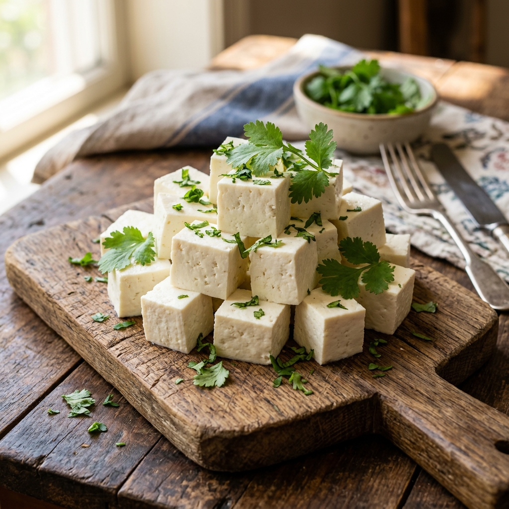 Fresh Homemade Paneer (Cottage Cheese)